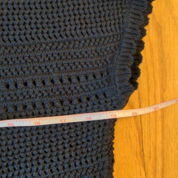 Like NEW Old Navy crochet cotton sweater short sleeve size S - Picture 5 of 9